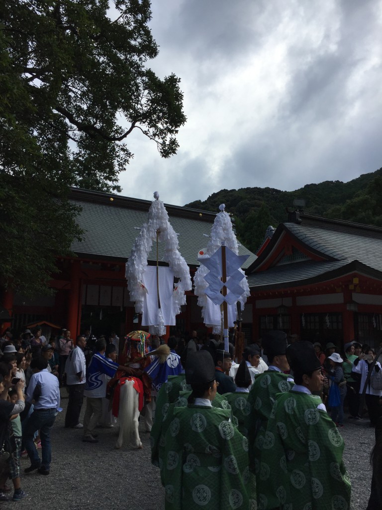 熊野速玉大社例大祭、神輿渡御式
